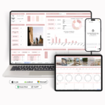 Wedding Planning Excel ( .XLSX Excel Digital File )